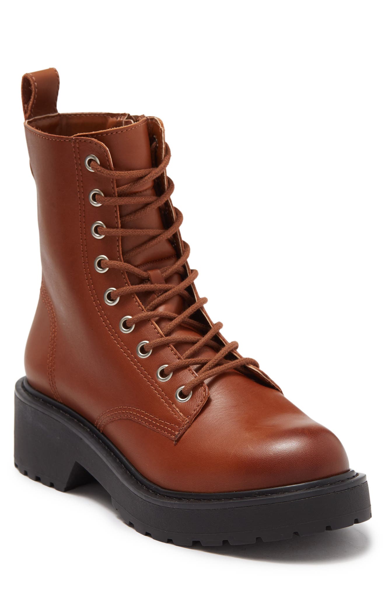brown combat boots womens