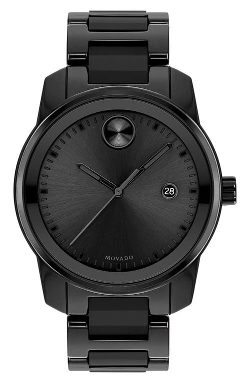 Movado Bold Verso Bracelet Watch, 42mm in Black at Nordstrom