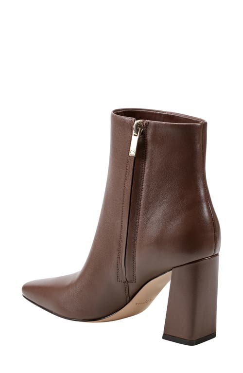 Shop Marc Fisher Ltd Yanara Pointed Toe Bootie In Dark Brown