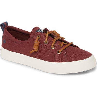 Sperry Crest Vibe Sneaker, Burgundy