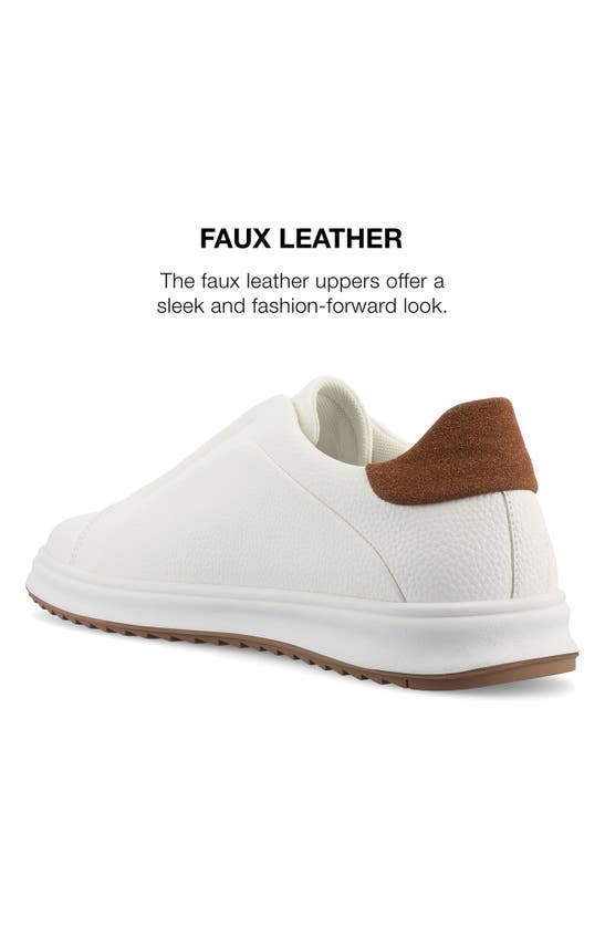 Vance Co. Matteo Tru Comfort Low Top Sneaker In White