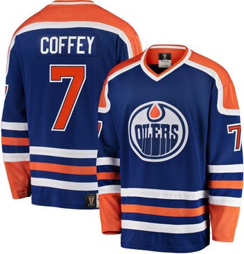 Men's Fanatics Branded Paul Coffey Blue Edmonton Oilers Premier