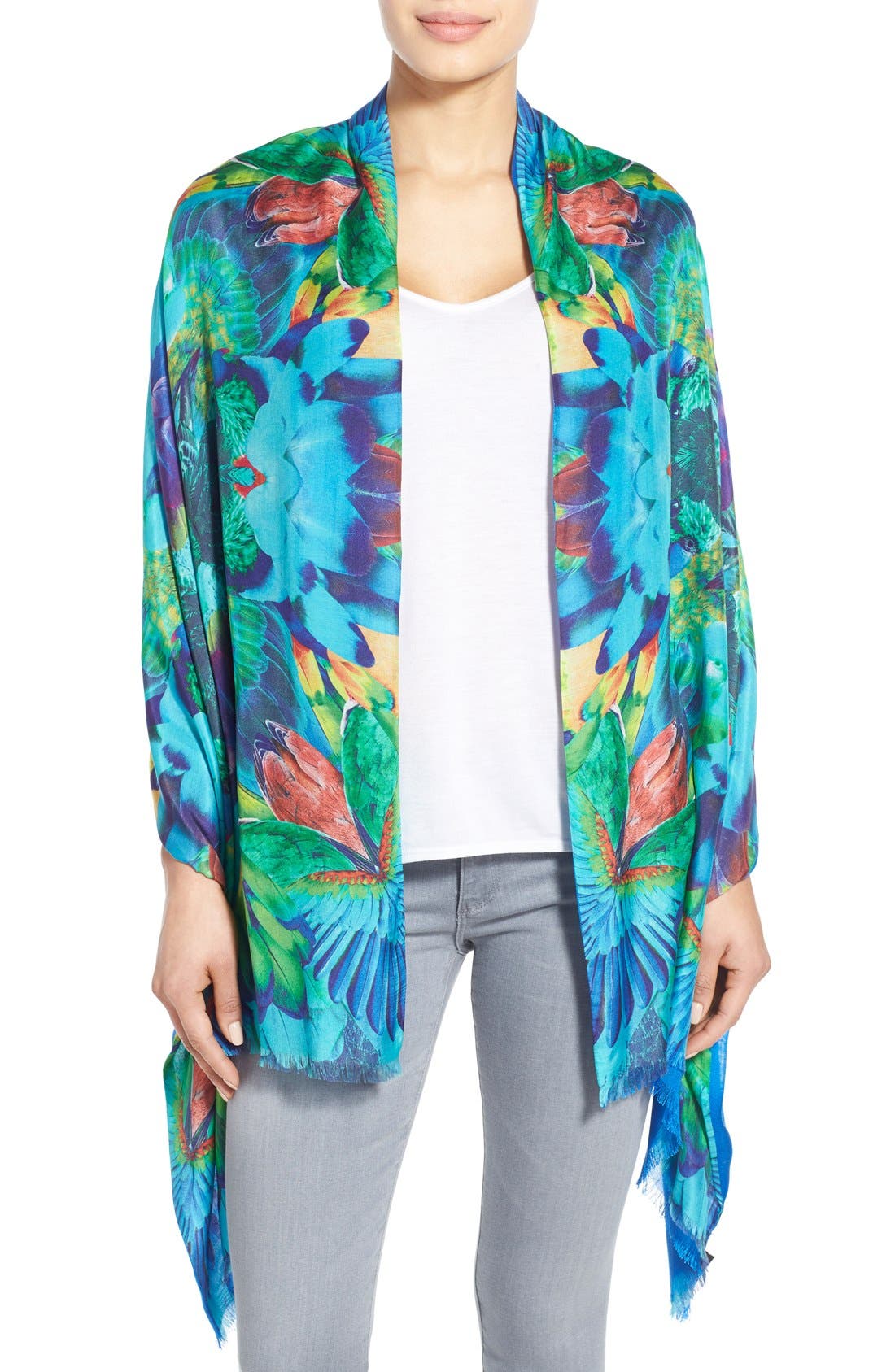 Echo 'Parrot Feathers' Wrap Nordstrom