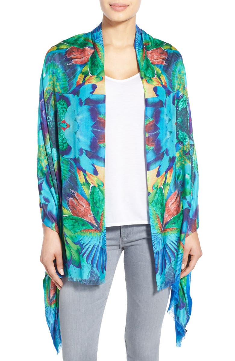 Echo 'Parrot Feathers' Wrap | Nordstrom