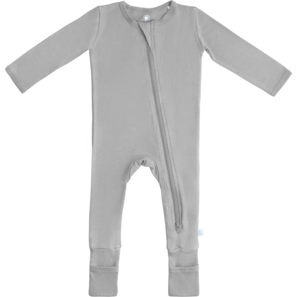 Dreamland Baby Baby Pajamas With Dream Cuffs In Moon Grey
