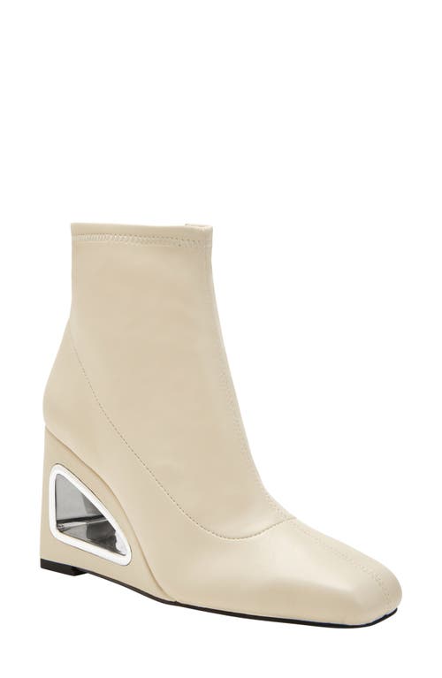 Shop Katy Perry The Hollow Wedge Bootie In Chalk