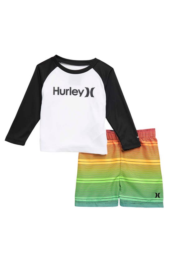 Hurley Babies' Shoreline 2piece Swim Set In Multi ModeSens