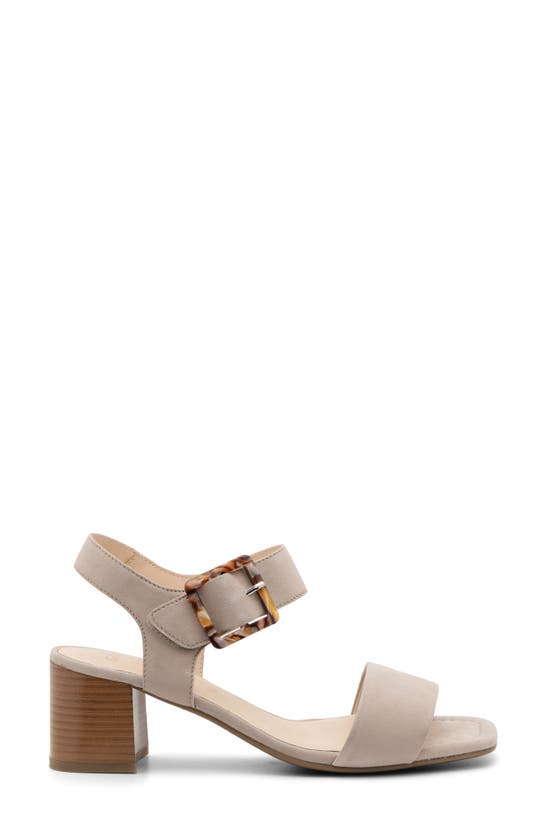 Ara Bethel Block Heel Sandal In Sand