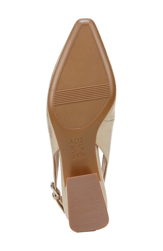 Soul Naturalizer Ginger Slingback Pump In Gold