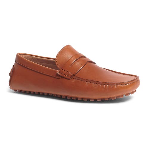 Carlos Santana Ritchie Penny Loafer In Tan