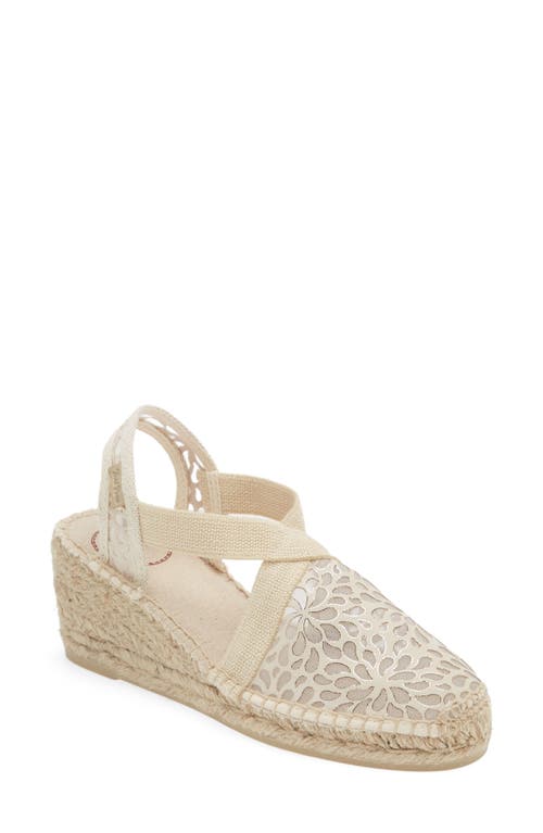 Shop Toni Pons Terra Wedge Espadrille Sandal In Cru/ecru