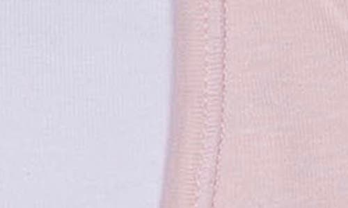 Shop Calvin Klein Kids' Assorted 2-pack Racerback Bras In Crystal Pink/white