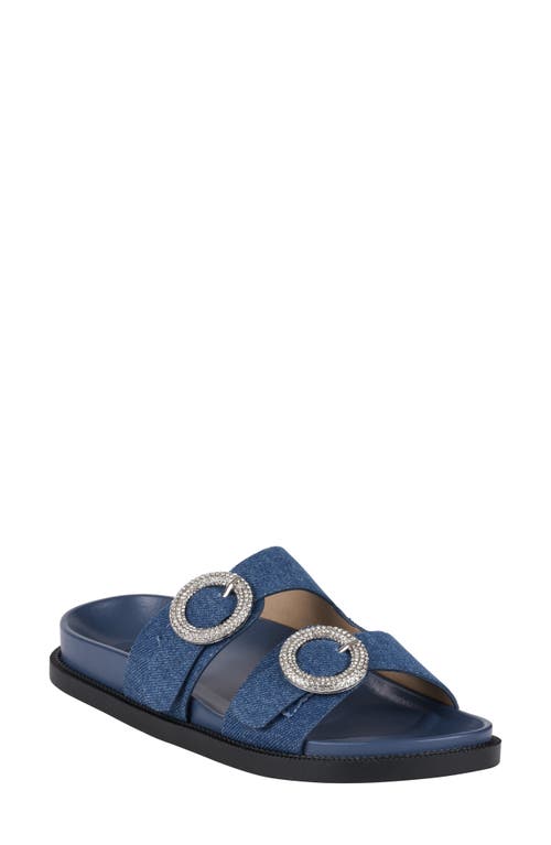 Good Choice New York Jordyn Slide Sandal In Denim
