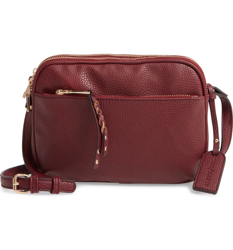 Sole Society Faux Leather Crossbody Bag | Nordstrom