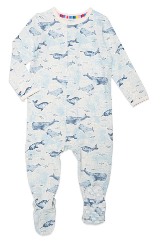 Shop Magnetic Me Fantasea Cove Fitted One-piece Footie Pajamas
