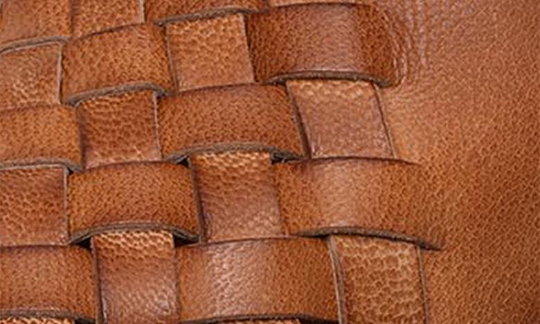 Antelope Senna Woven Clog In Tan Leather