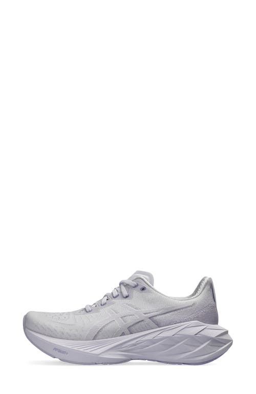 Shop Asics ® Novablast 4 Running Shoe In Lilac Hint/faded Ash Rock