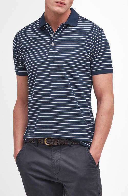 Barbour Westgate Stripe Polo Navy at Nordstrom,