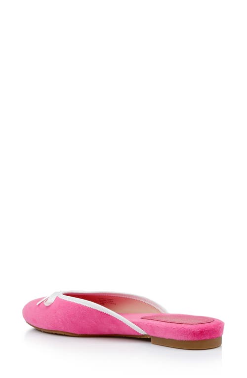 Dee Ocleppo Athens Terry-cloth Mules In Pink