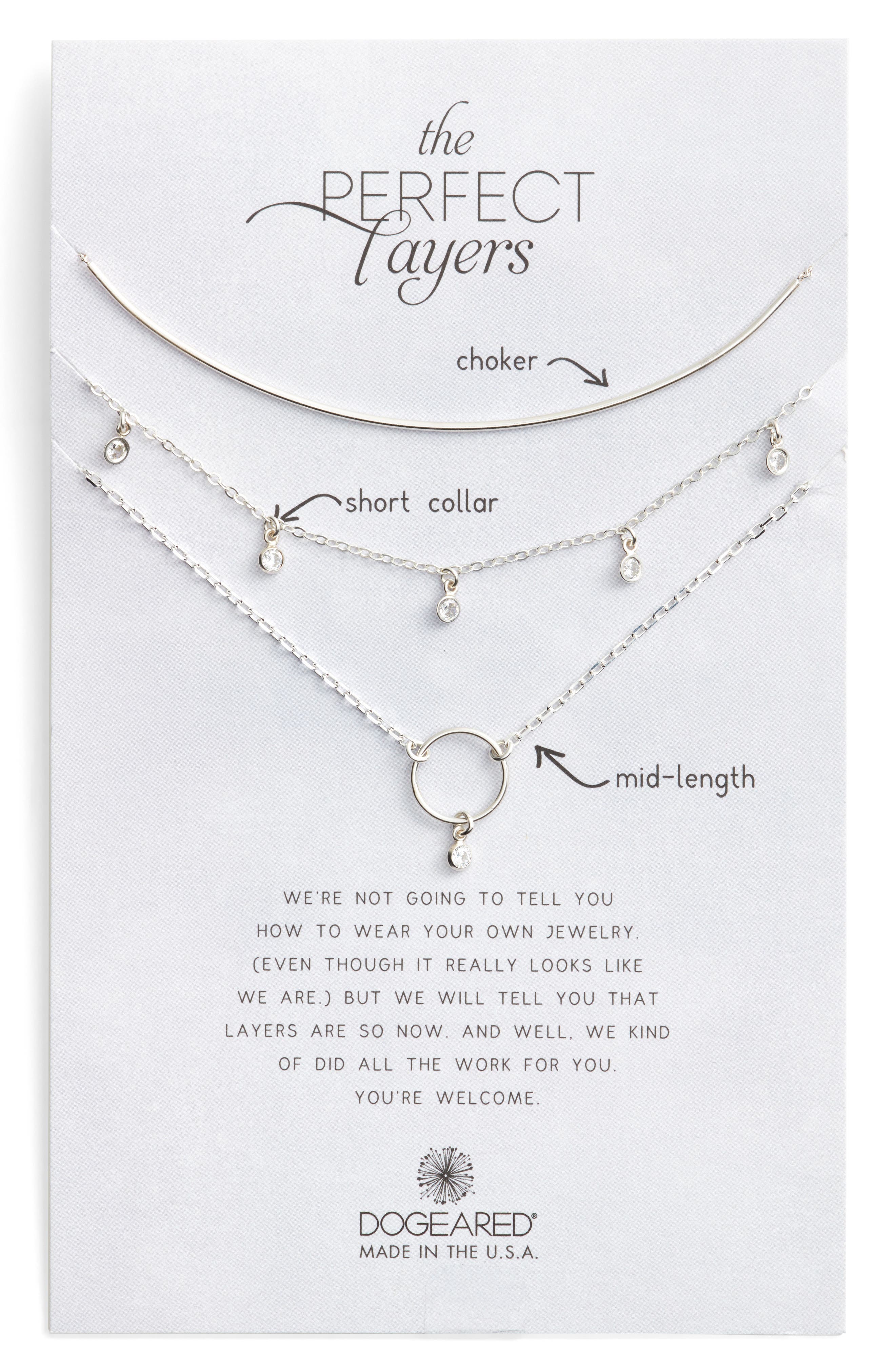 Dogeared Perfect Layers Set of 3 Necklaces Nordstrom