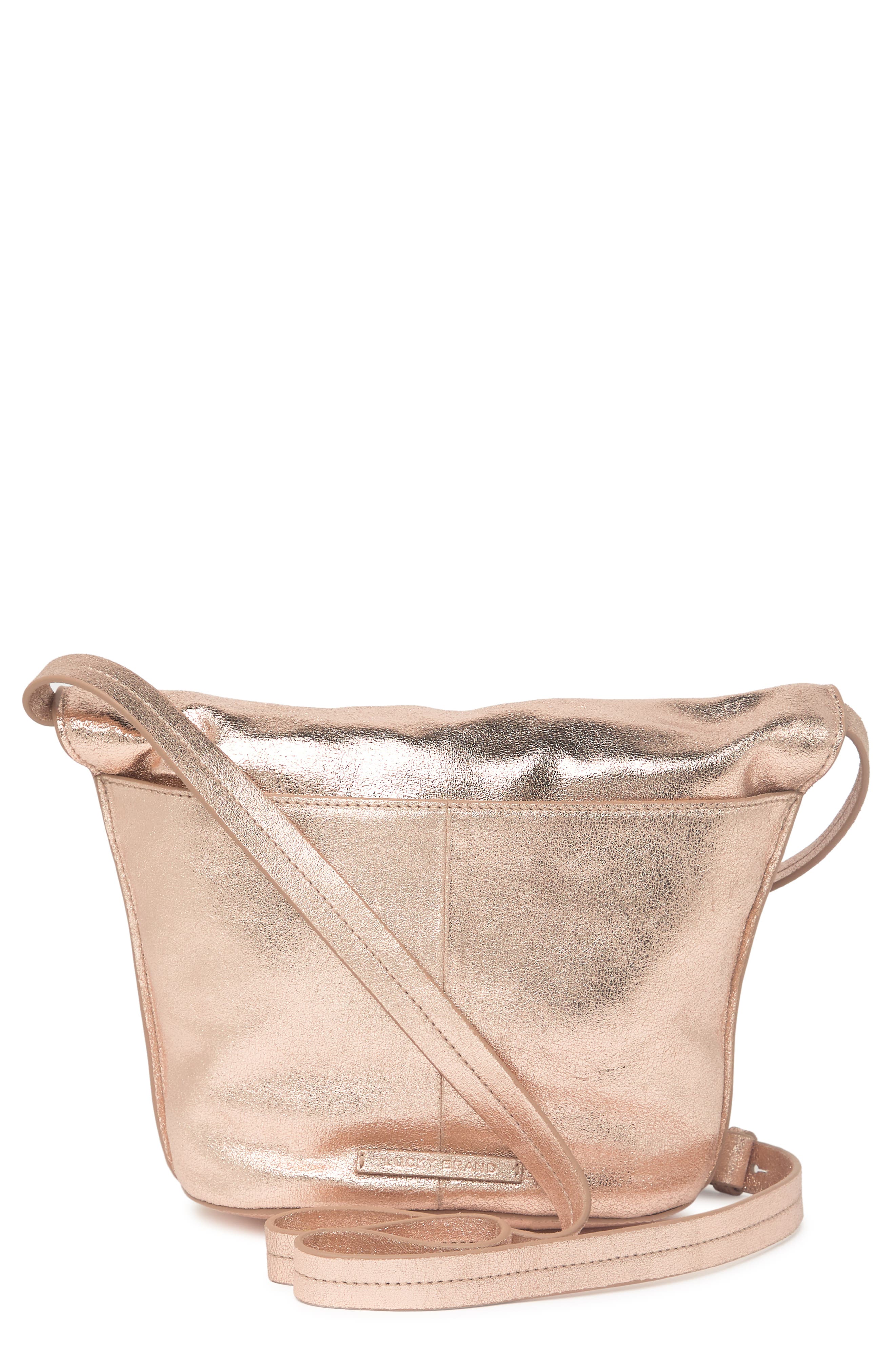 lucky brand leather crossbody bolsa