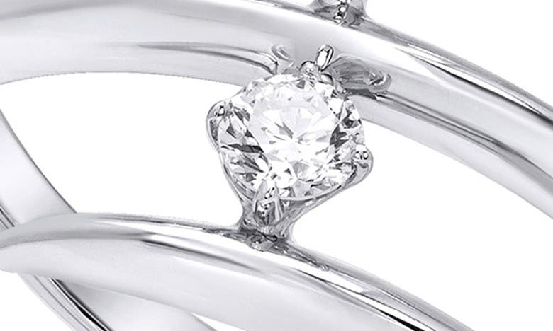 Shop Hueb Diamond Wrap Ring In White Gold