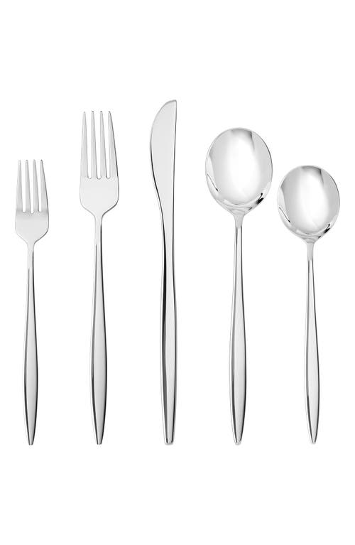 Fortessa Constantin -Piece Place Setting in Silver at Nordstrom