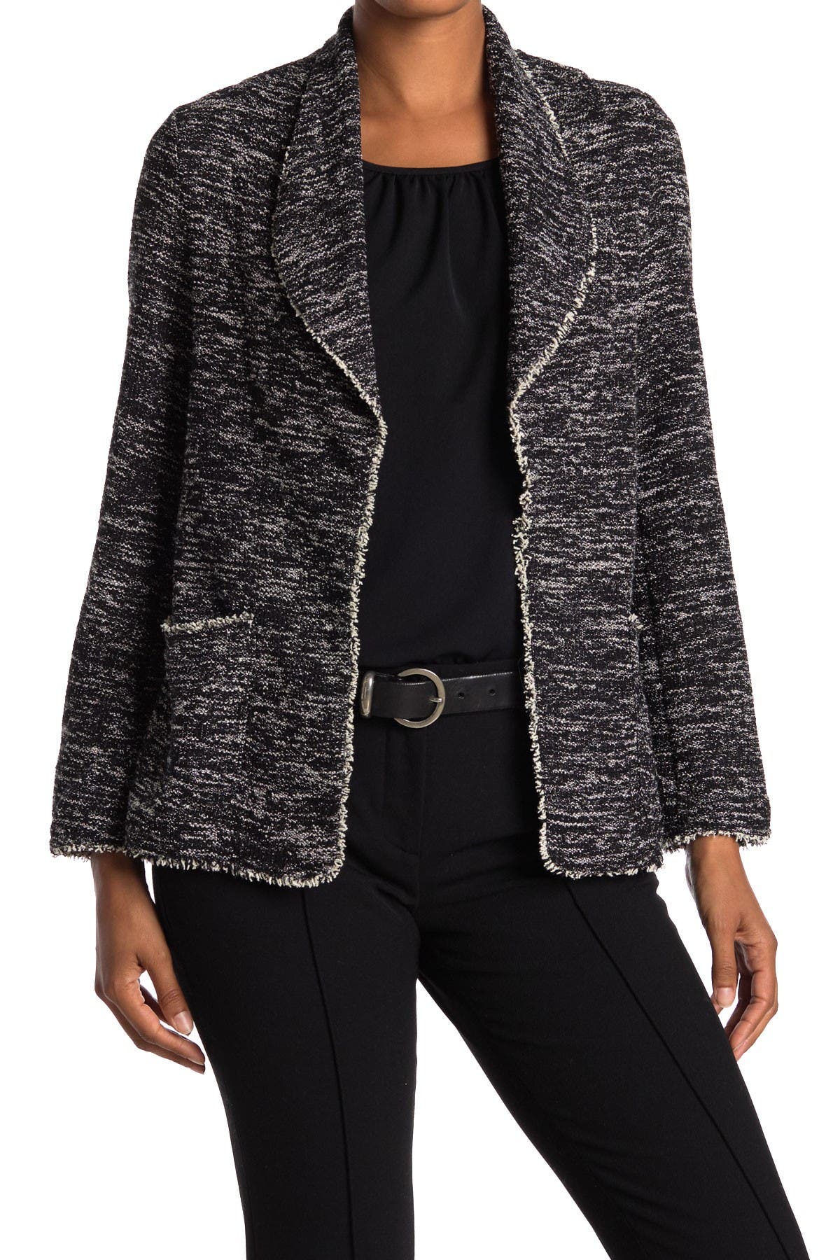 Max Studio Shawl Collar Tweed Jacket Nordstrom Rack