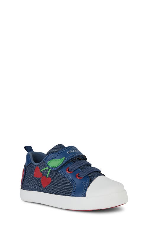 Geox Kids' Kilwi Sneaker In Blue/red