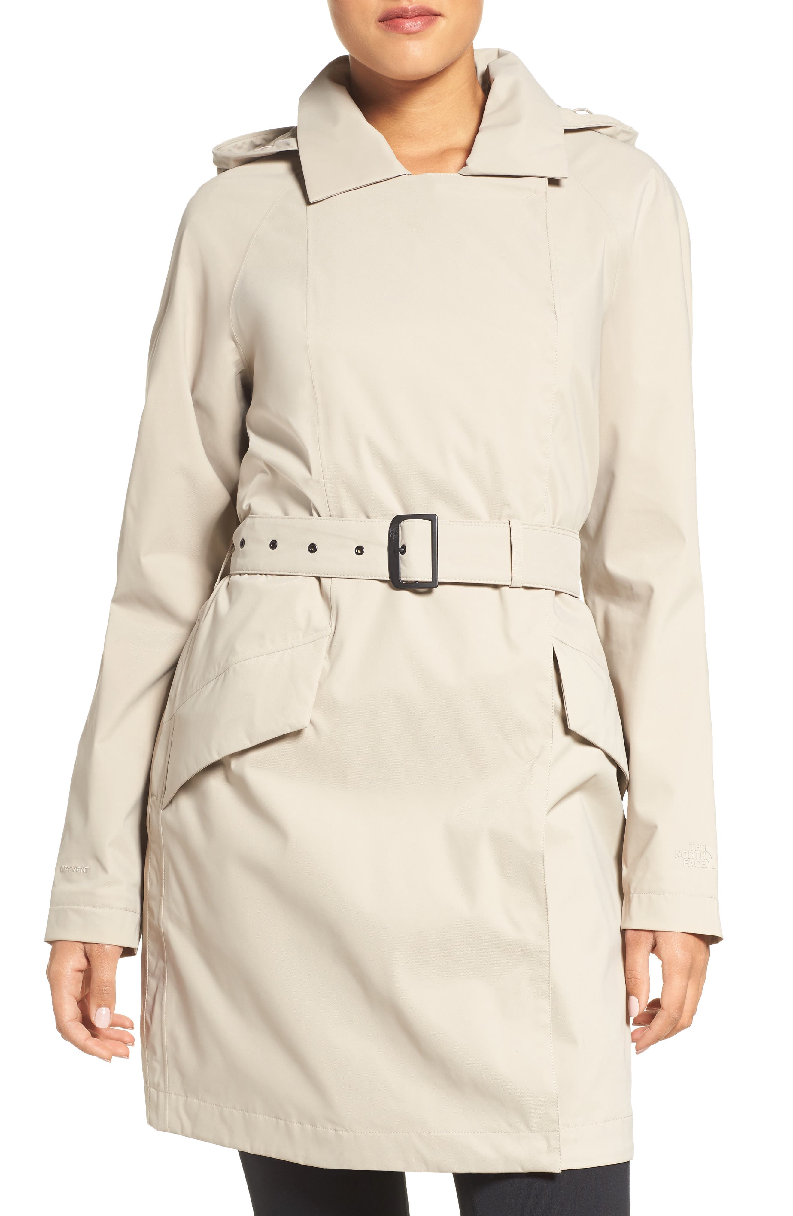 north face kadin trench