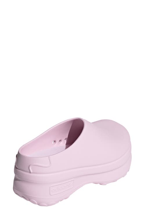 Shop Adidas Originals Adidas Adifom Stan Smith Platform Mule In Clear Pink/pink/bliss Pink