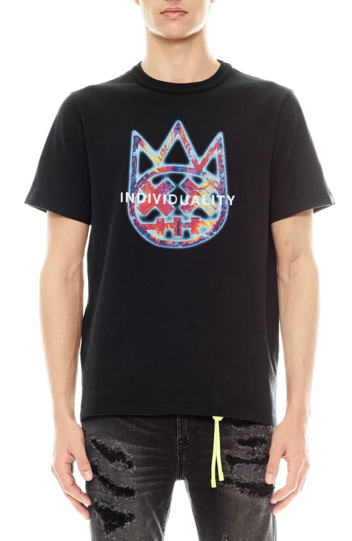 Cult Of Individuality Shimuchan Logo Graphic T-shirt In Pirate Black