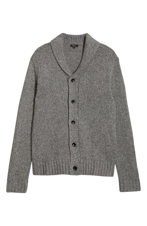 Shop Rails Corden Shawl Collar Cardigan In Monochromatic Speckle