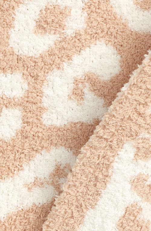 Shop Barefoot Dreams ® In The Wild Throw Blanket In Soft Camel/cream