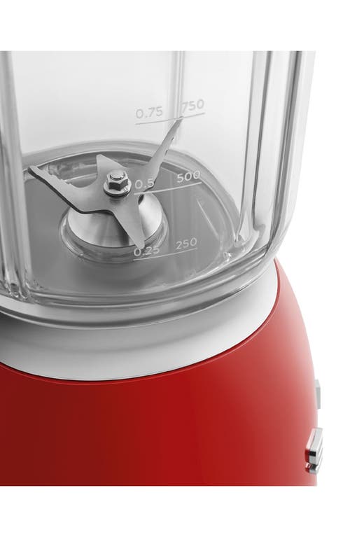 Shop Smeg '50s Retro Style Blender In Red