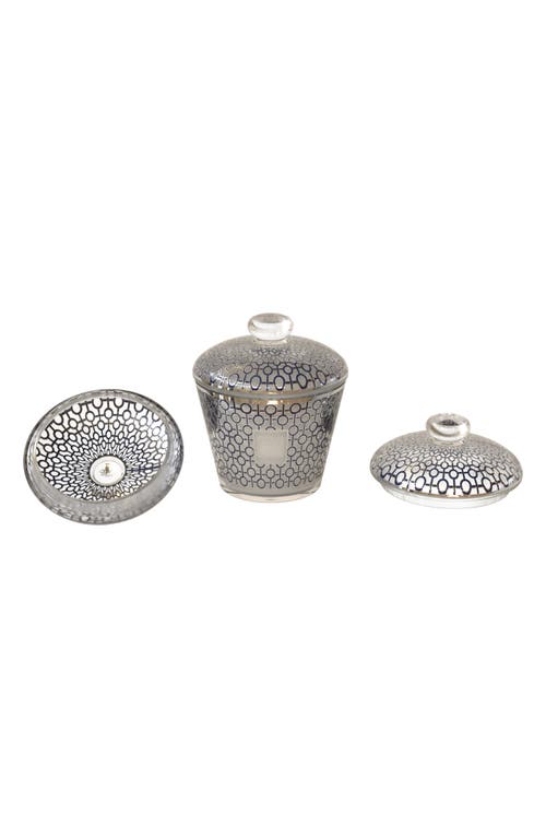 Baobab Collection Gentlemen Candle & Glass Dome Gift Set In Multicolor