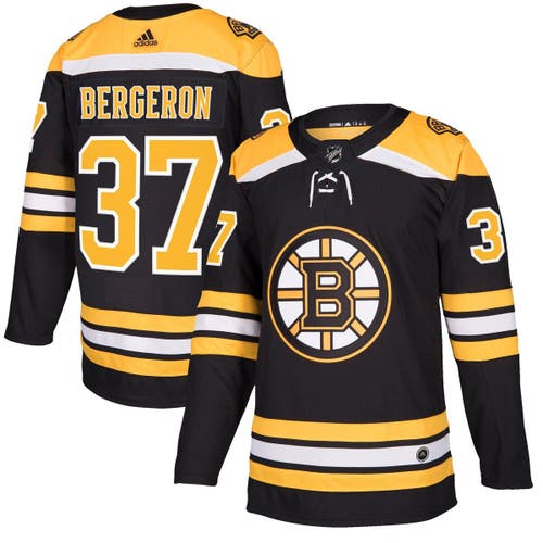 UPC 191023337225 product image for Men's adidas Patrice Bergeron Black Boston Bruins Authentic Player Jersey at Nor | upcitemdb.com