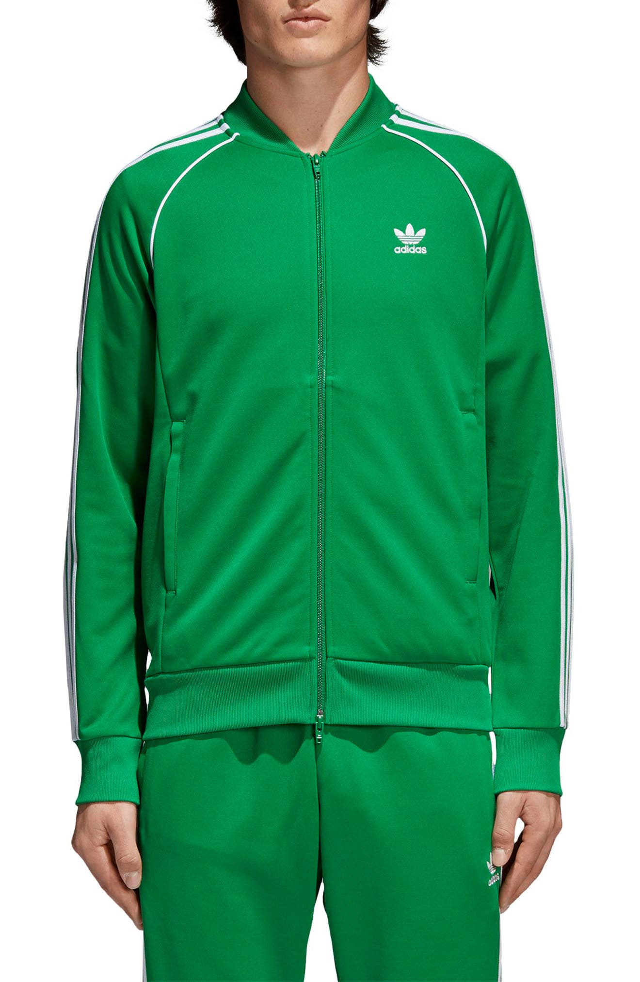 adidas green sst jacket
