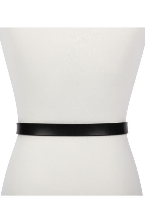 Kurt Geiger Reversible Evil Eye Belt In Black/antique Brass