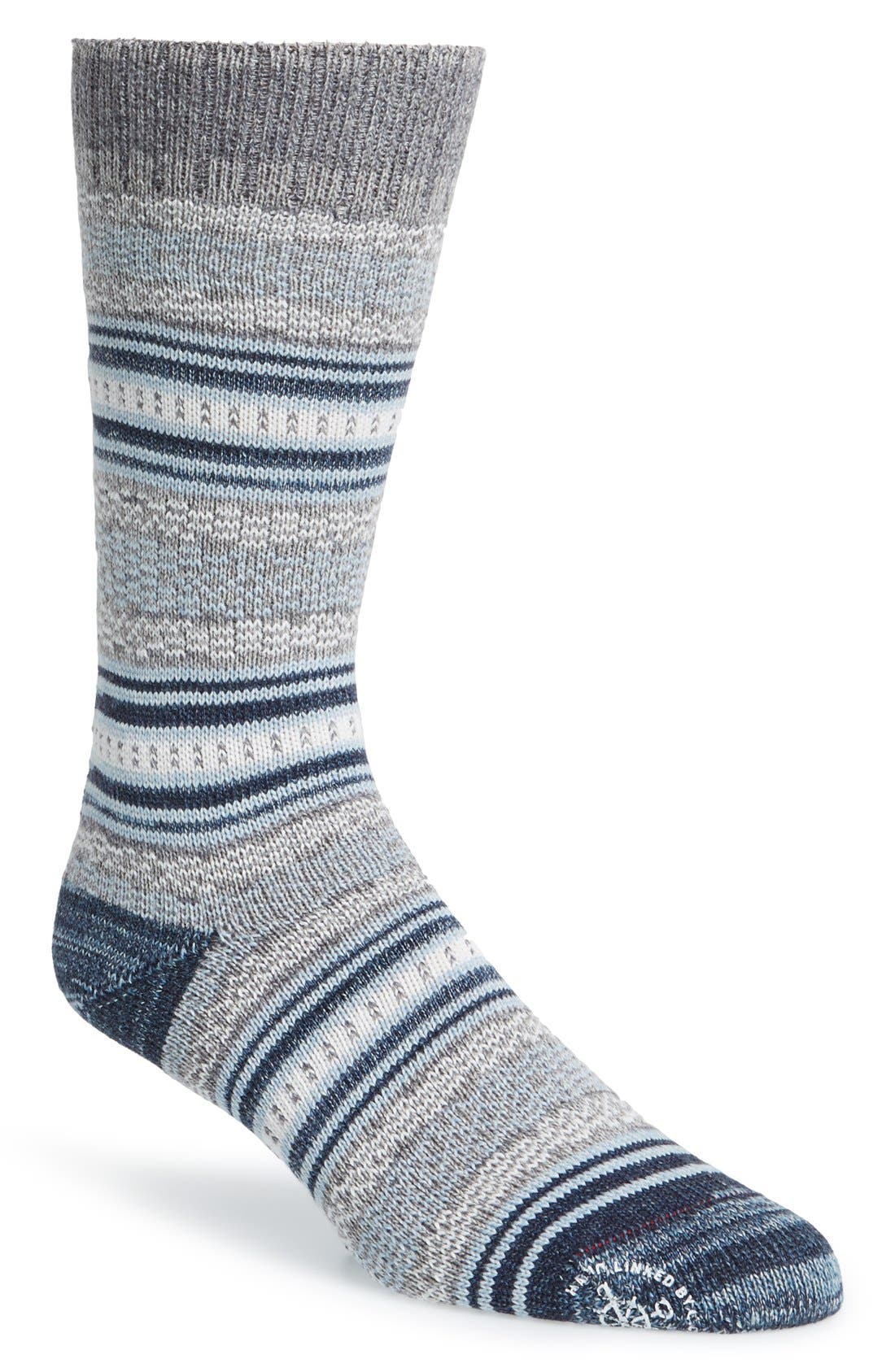Mr. Gray Textile Stripe Socks Nordstrom