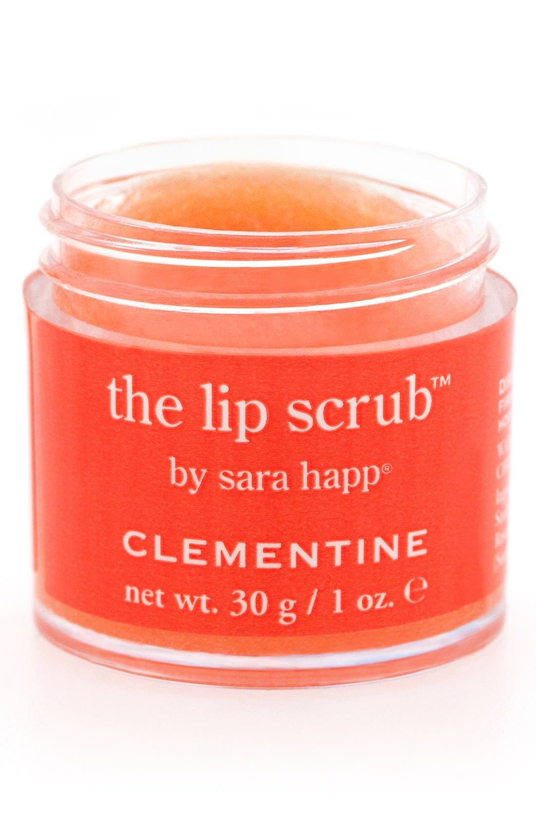 sara happ® 'The Lip Scrub™ Clementine' Lip Exfoliator Nordstrom