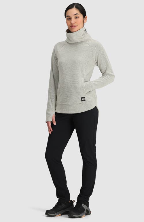 Shop Outdoor Research Trail Mix Fleece Cowl Pullover In Oyster