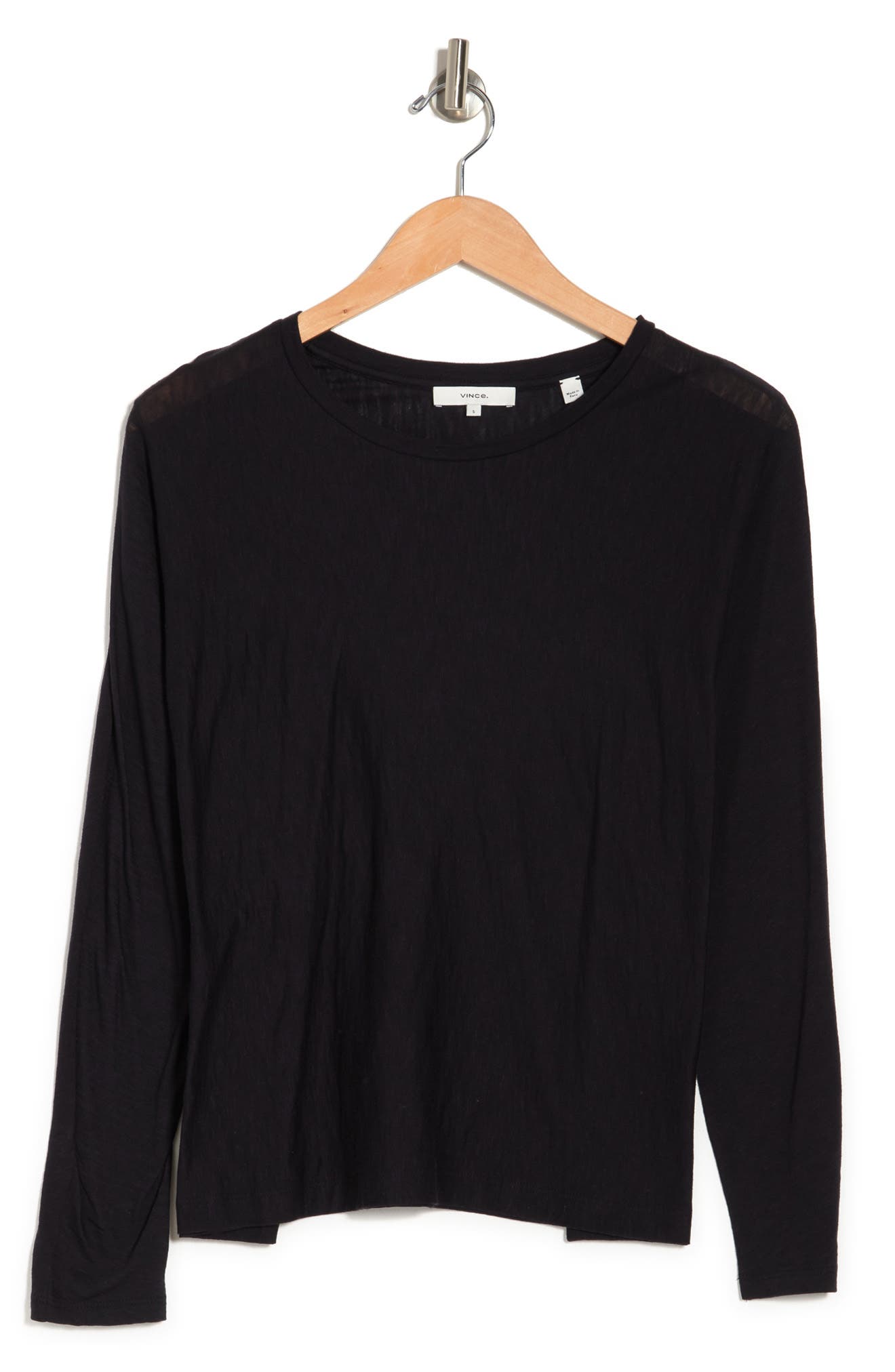 vince long sleeve tee