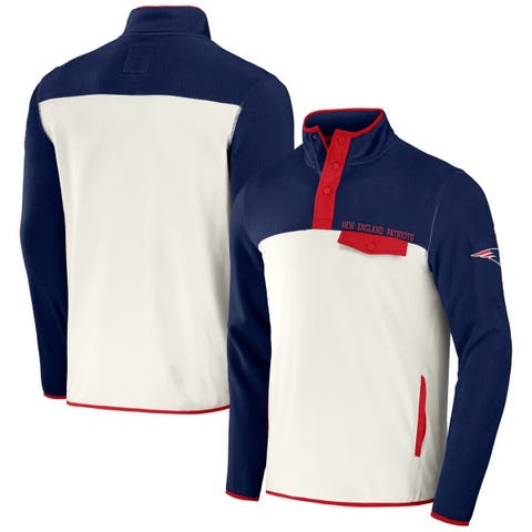 New England Patriots Nike Sideline Coach Bomber Jacket - Mens