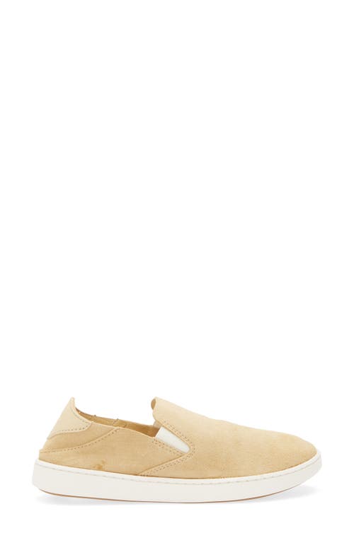 Olukai Pehuea Luxe Convertible Sneaker In Toastd Coconut/tostd Coconut