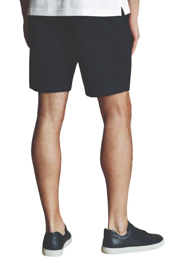 Shop Charles Tyrwhitt Cotton Shorts In Dark Navy