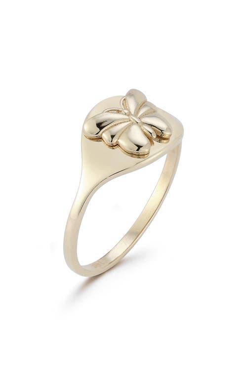 Ember Fine Jewelry 14k 3d Butterfly Ring In Gold