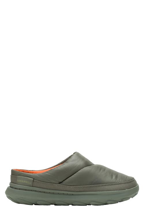 Merrell Hut Moc 2 Quilted Slide In Olive