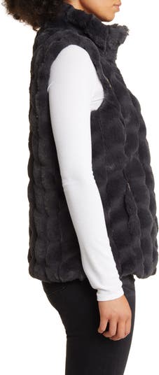 Via spiga reversible faux fur clearance vest