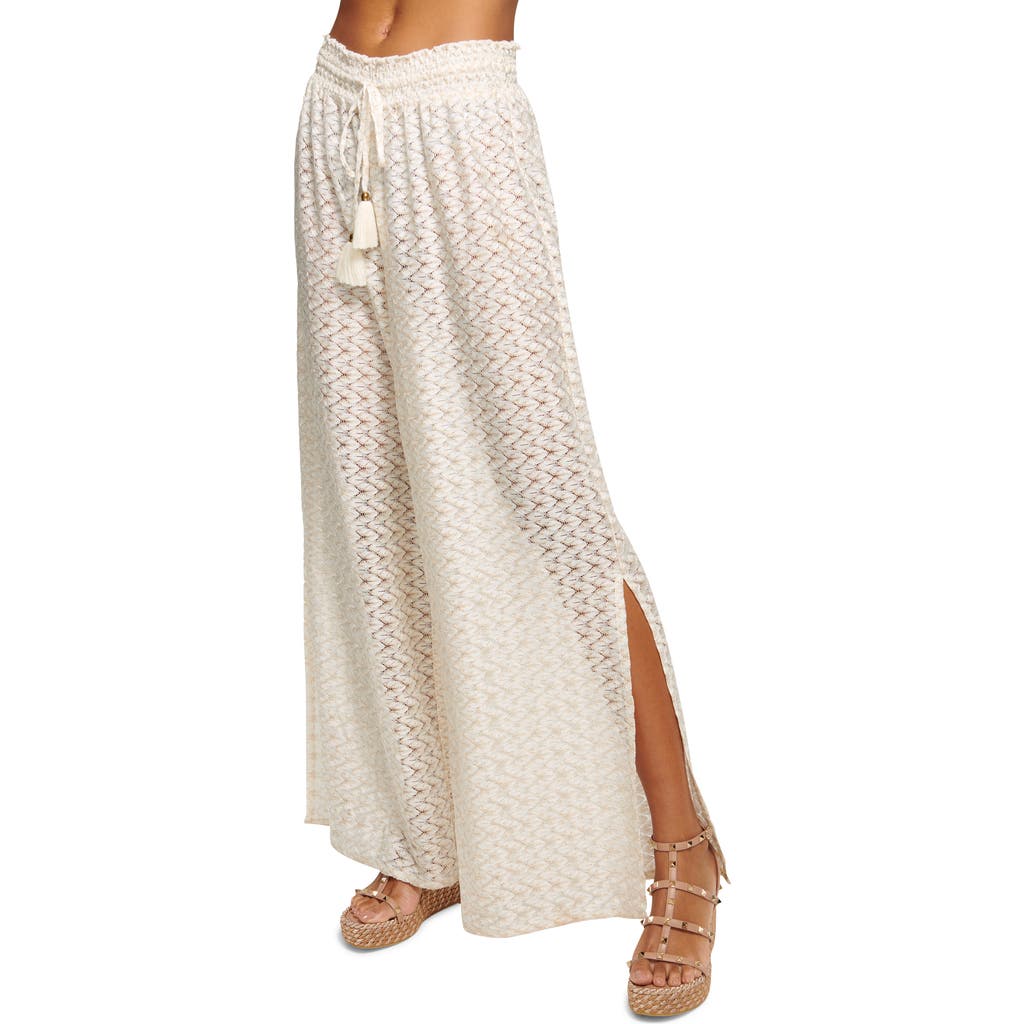 RAMY BROOK RAMY BROOK GLORIA HIGH WAIST WIDE LEG COVER-UP PANTS